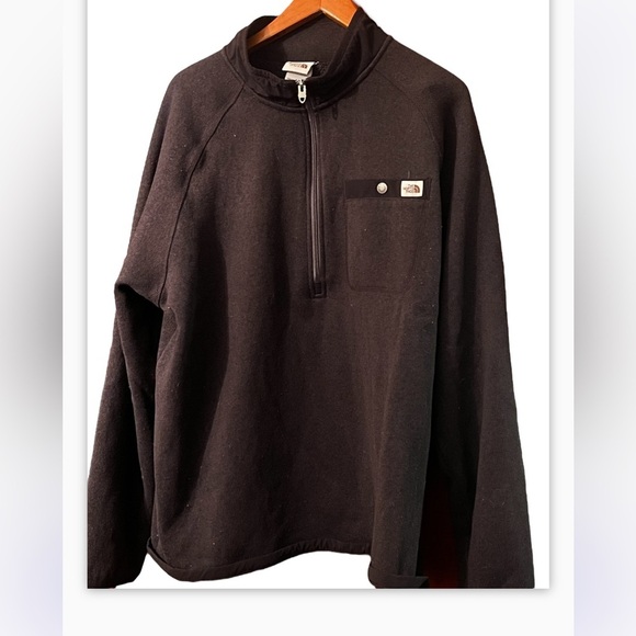 The North Face Gordon Lyons 1/4 Zip Pullover Sweater Fleece Jacket Sz XXL Men - Picture 4 of 10